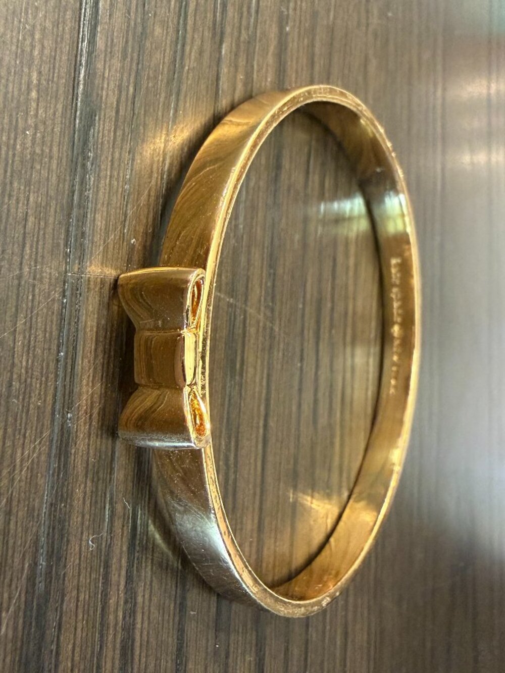 Gold Kate Spade Bow Bangle